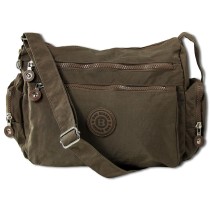 Bag Street Nylon braun Sportliche Damen Tasche OTJ200N