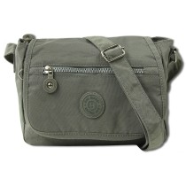 Bag Street Nylon Umhängetasche grau Damen Tasche OTJ201K