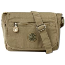 Bag Street Nylon Umhängetasche stone Damen Tasche OTJ201L