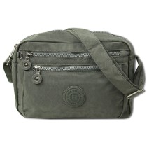 Bag Street Nylon Umhängetasche grau Damen Tasche OTJ202K
