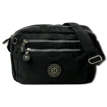 Bag Street Nylon Umhängetasche schwarz Damen Tasche OTJ202S