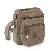 Bag Street Nylon grau, braun Crossover OTJ215L