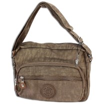 Bag Street leichte Nylon stone Handtasche OTJ227L