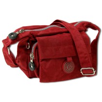 Handtasche Abendtasche Nylon rot Damen crossover Tasche Bag Street OTJ232R