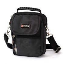 Bag Street Umhängetasche Polyester schwarz Crossover Schultertasche OTJ250S