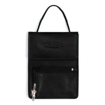 Bag Street Brustbeutel Leder schwarz Brusttasche Brustbörse OTJ503S