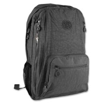 Bag Street Rucksack Nylon grau Rucksacktasche Freizeitrucksack OTJ613K