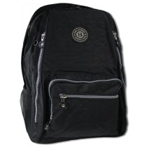Bag Street Rucksack Nylon schwarz Rucksacktasche OTJ613S