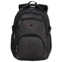 Bag Street Rucksack Laptopfach gepolstert grau OTJ618K