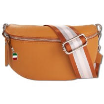 Florence Echtleder Gürteltasche Damen tan Bauchtasche Brusttasche Jugend OTM808C