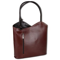 Toscanto Damen Rucksack Leder Tasche braun OTT106SN