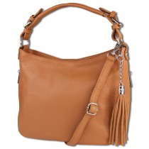 Toscanto Damen Shopper Leder Tasche tan braun OTT134SN