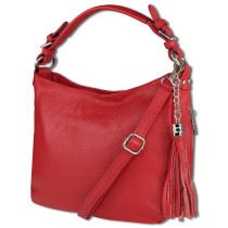 Toscanto Damen Shopper Leder Tasche rot OTT134SR
