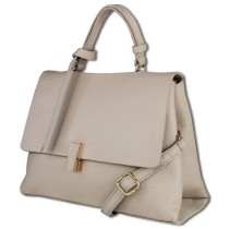 Toscanto Damen Leder Tasche hellgrau OTT153UK