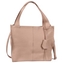 Toscanto Damen Schultertasche Shopper Leder Tasche rosa OTT155SA