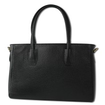 Toscanto Damen Schultertasche Leder Tasche schwarz OTT167SS1