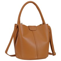 Toscanto Damen Umhängetasche Leder Tasche braun tan OTT169SC4