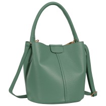 Toscanto Damen Umhängetasche Leder Tasche hellgrün OTT169SL3