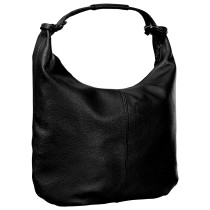 Toscanto Damen Schultertasche Leder Tasche schwarz OTT190SS1