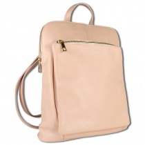 Toscanto Damen Cityrucksack Leder Tasche rosa OTT610RA