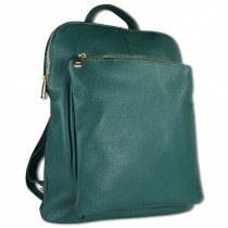 Toscanto Damen Cityrucksack Leder Tasche grün OTT610RG