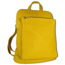 Toscanto Damen Cityrucksack Leder Tasche gelb OTT610RY