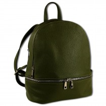 Toscanto Damen Cityrucksack Leder Tasche grün OTT612RG