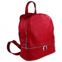 Toscanto Damen Cityrucksack Leder Tasche rot OTT612RR