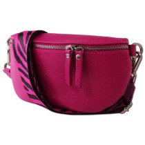 Toscanto Damen Gürteltasche Leder Tasche pink OTT807BP