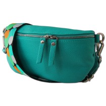 Toscanto Damen Gürteltasche Leder Tasche türkis OTT807BT