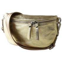 Toscanto Damen Gürteltasche Leder Tasche gold OTT807BZ