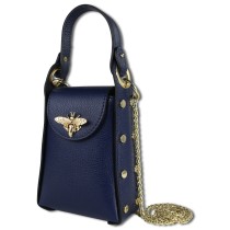 Toscanto Damen Leder Tasche blau OTT813UB
