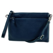 Toscanto Damen Jugend Handgelenktasche Leder Tasche blau OTT816UB