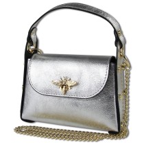 Toscanto Damen Leder Tasche silber OTT817UJ