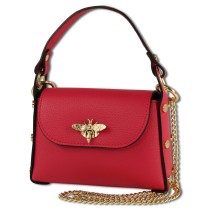 Toscanto Damen Umhängetasche Leder Tasche rot OTT817UR