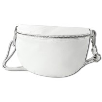 Toscanto Damen Gürteltasche Leder Tasche weiß OTT825BW