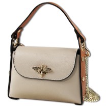 Toscanto Damen Leder Tasche beige tan OTT831UIC