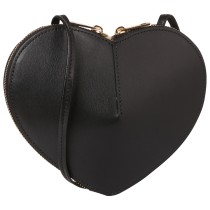 Toscanto Damen Umhängetasche Leder Tasche schwarz OTT846US1