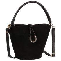 Toscanto Damen Handtasche Leder Tasche schwarz OTT847HS1