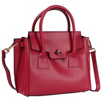 Toscanto Damen Handtasche Leder Tasche fuchsia pink OTT848HP4