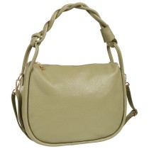 Toscanto Damen Handtasche Leder Tasche hellgrün OTT852HL2