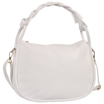 Toscanto Damen Handtasche Leder Tasche weiß OTT852HW1