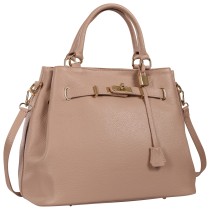 Toscanto Damen Handtasche Leder Tasche rosa OTT853HA1