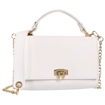 Toscanto Damen Handtasche Leder Tasche weiß OTT854HW1