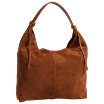 Toscanto Damen Schultertasche Leder Tasche mittelbraun cuoio OTT869SC5