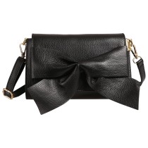 Toscanto Damen Umhängetasche Leder Tasche schwarz OTT873US1