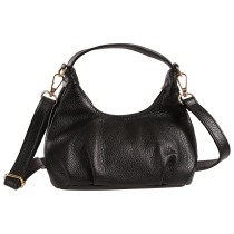 Toscanto Damen Handtasche Leder Tasche schwarz OTT874HS1