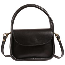 Toscanto Damen Handtasche Leder Tasche schwarz OTT877HS1