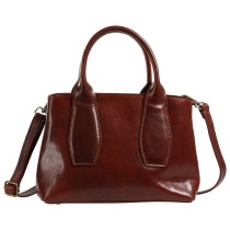 Toscanto Damen Handtasche Leder Tasche braun OTT883HN5