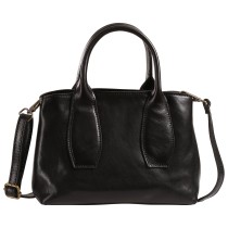 Toscanto Damen Handtasche Leder Tasche schwarz OTT883HS1